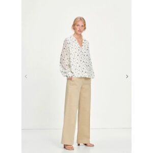 Samsoe - Samsoe Jetta Floral Print Shirt Sun Bouquet Size M